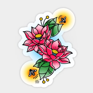 Lotus Flower Sticker